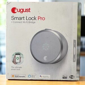 August Smart Lock Pro with Connect Wi-Fi Bridge
